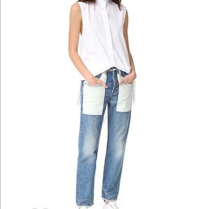 Helmet Lang Inside put Jeans